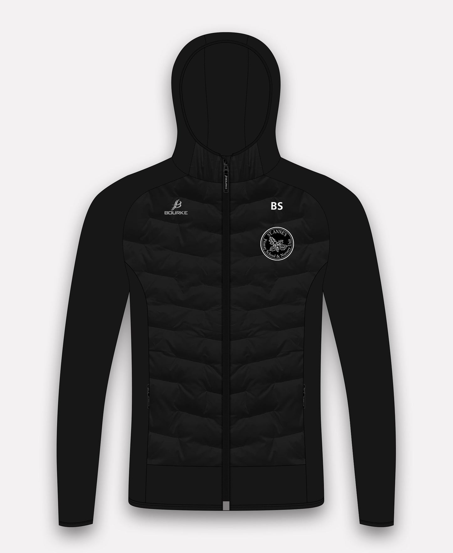 St. Anne's PS Belfast Staff Croga Ladies Hybrid Jacket (Black)