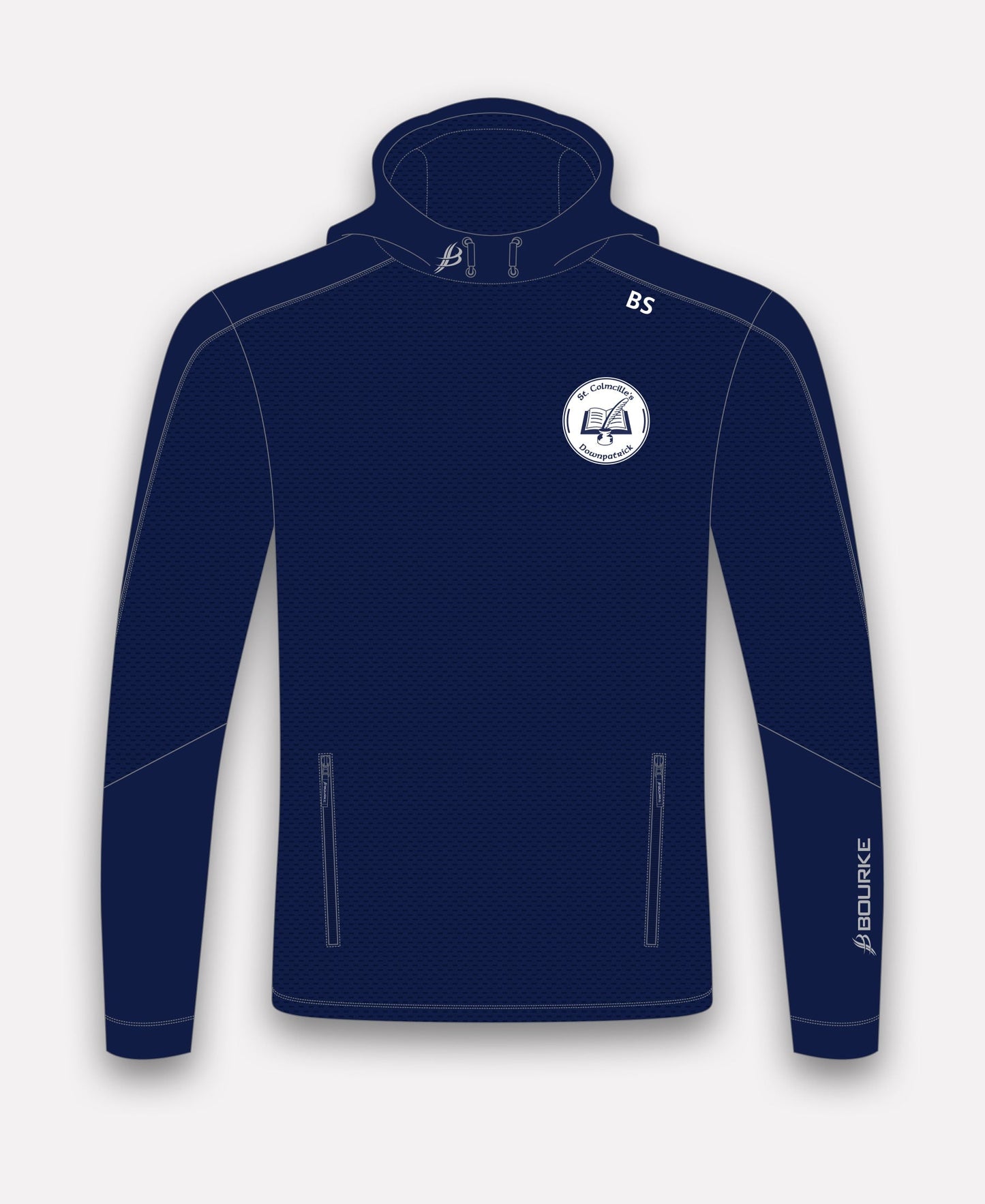 St Colmcille's PS Staff Croga Hoody (Navy)