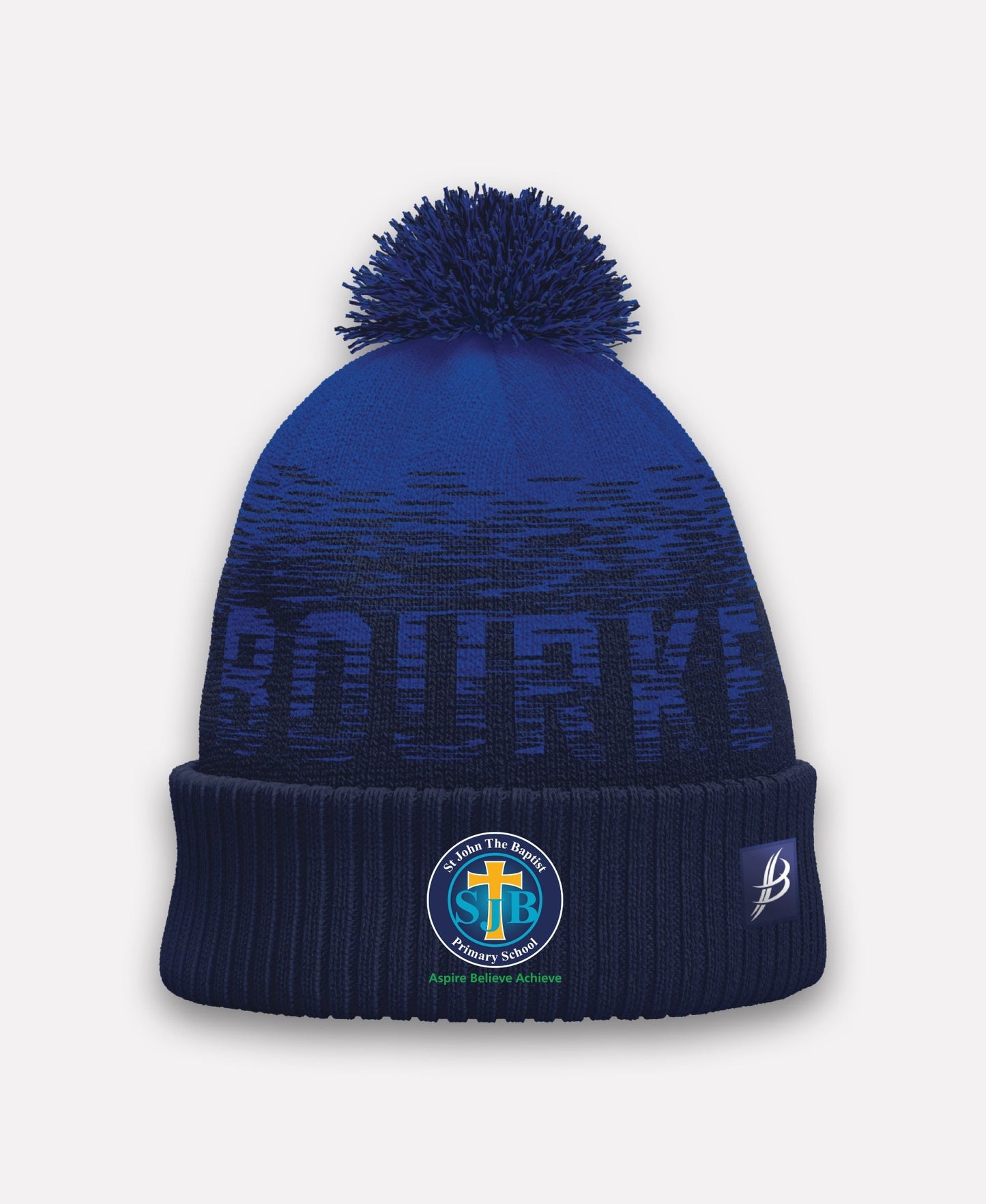 St John The Baptist TACA Fleece Lined Bobble Hat (Blue/Navy)