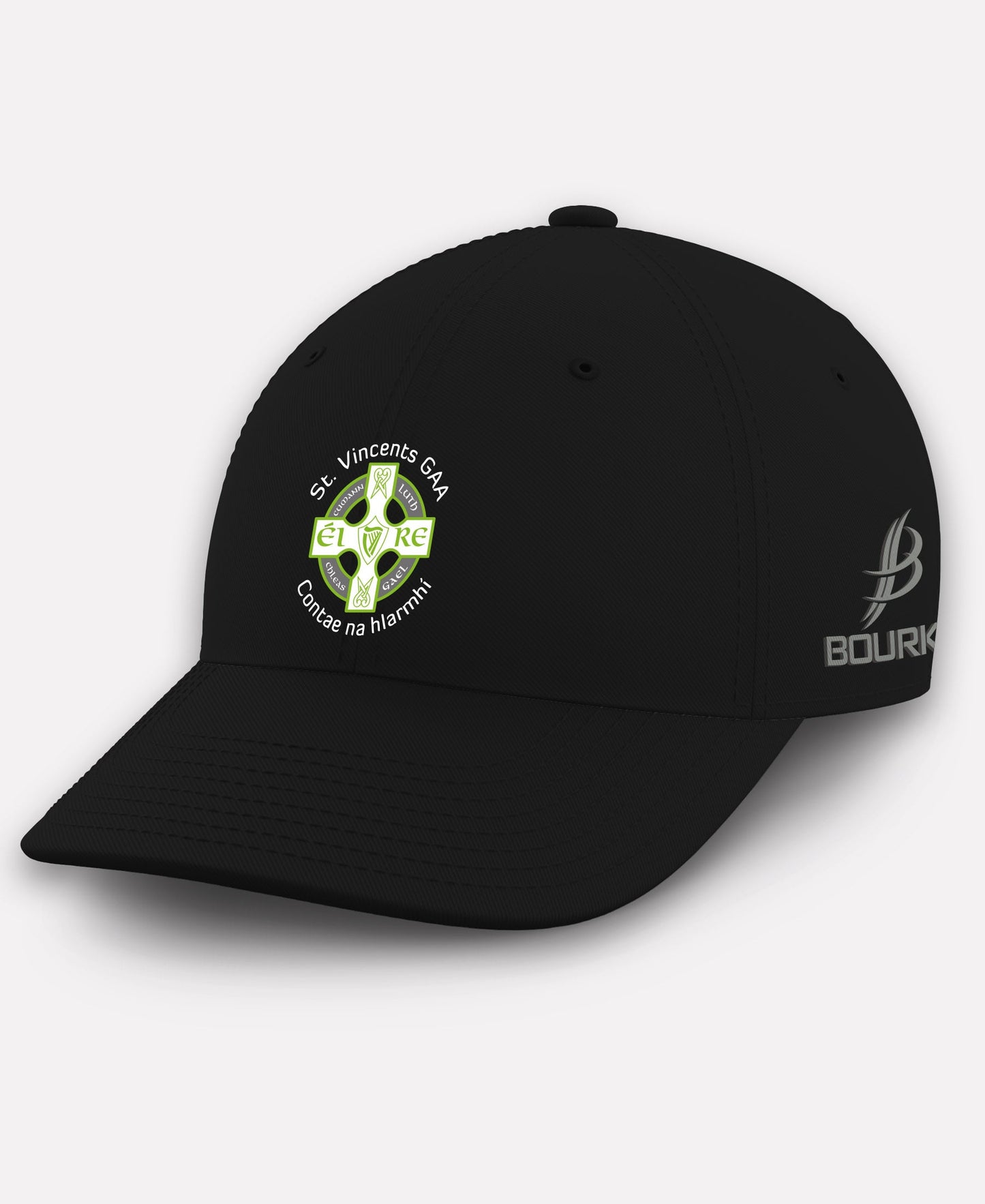 St Vincents Westmeath GAA CROGA Baseball Cap (Black)