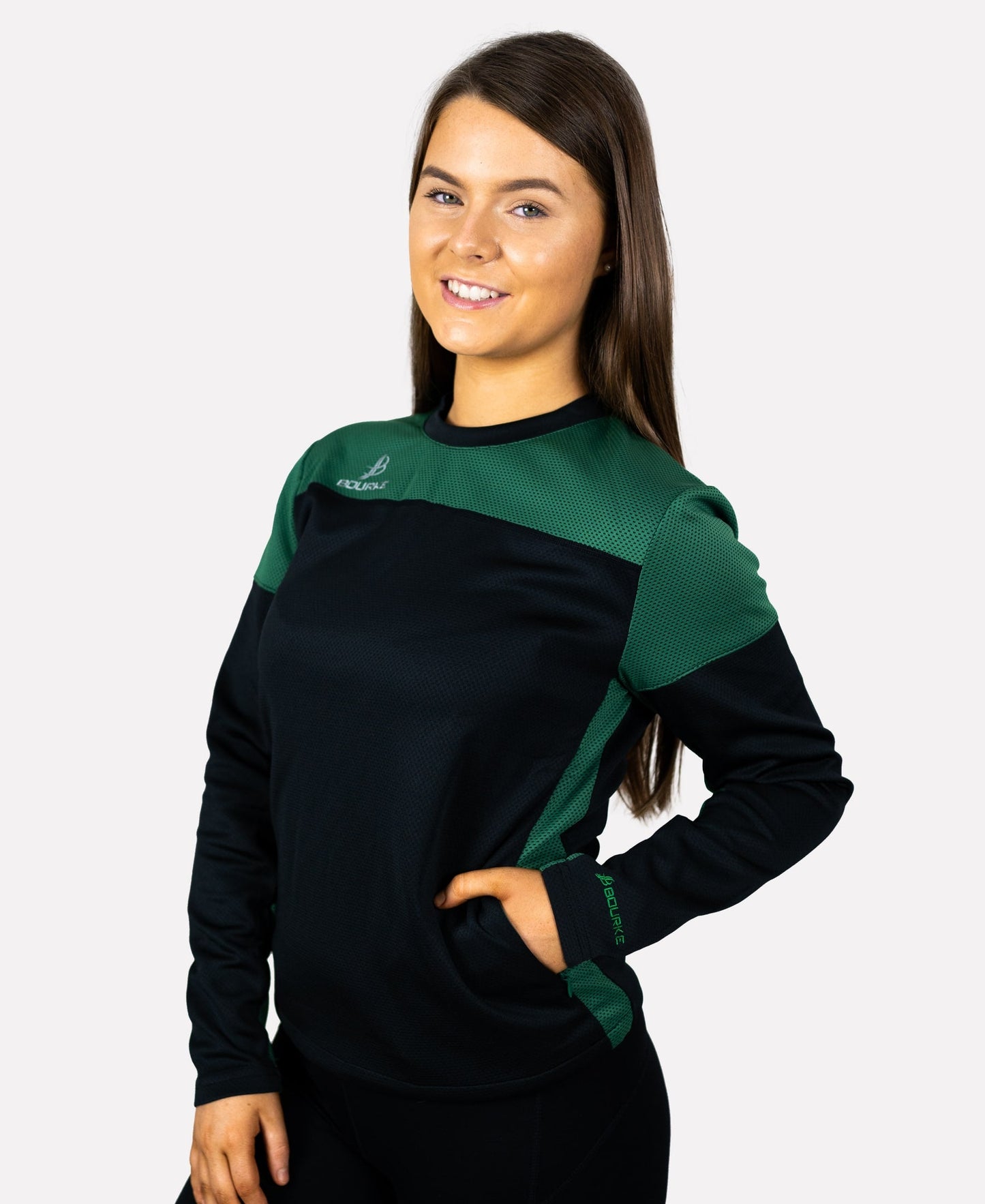 TACA Adult Crew Neck (Green/Black)