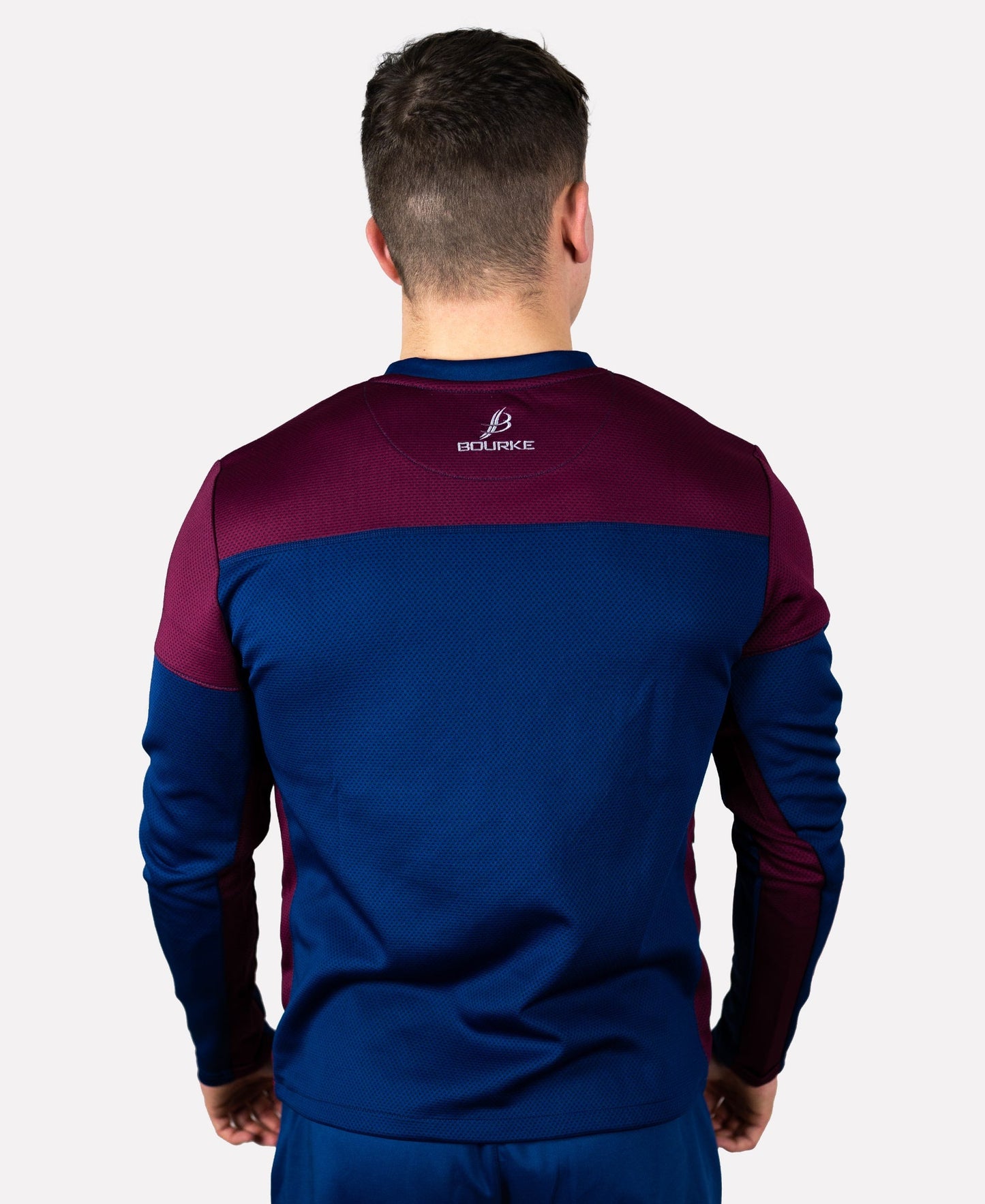 TACA Adult Crew Neck (Maroon/Navy)