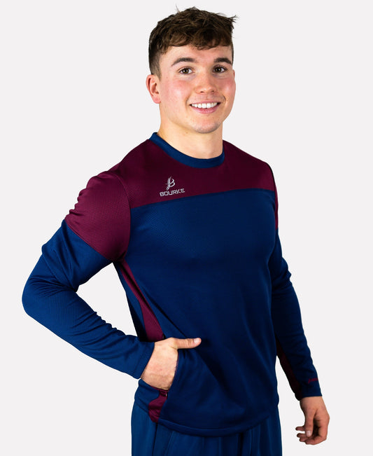 TACA Kids Crew Neck (Maroon/Navy)