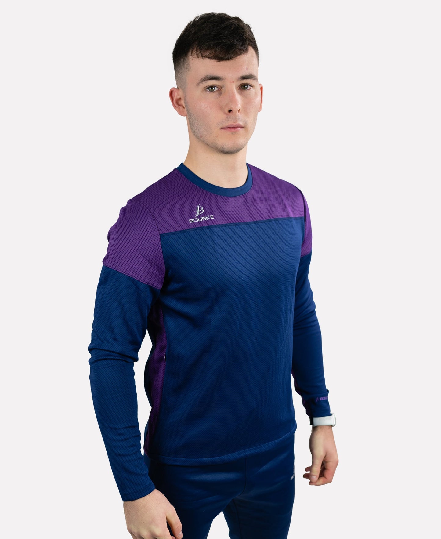 TACA Adult Crew Neck (Purple/Navy)