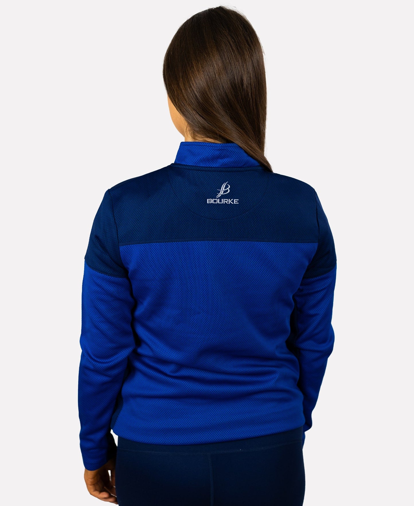 TACA Adult Half Zip (Blue/Navy)