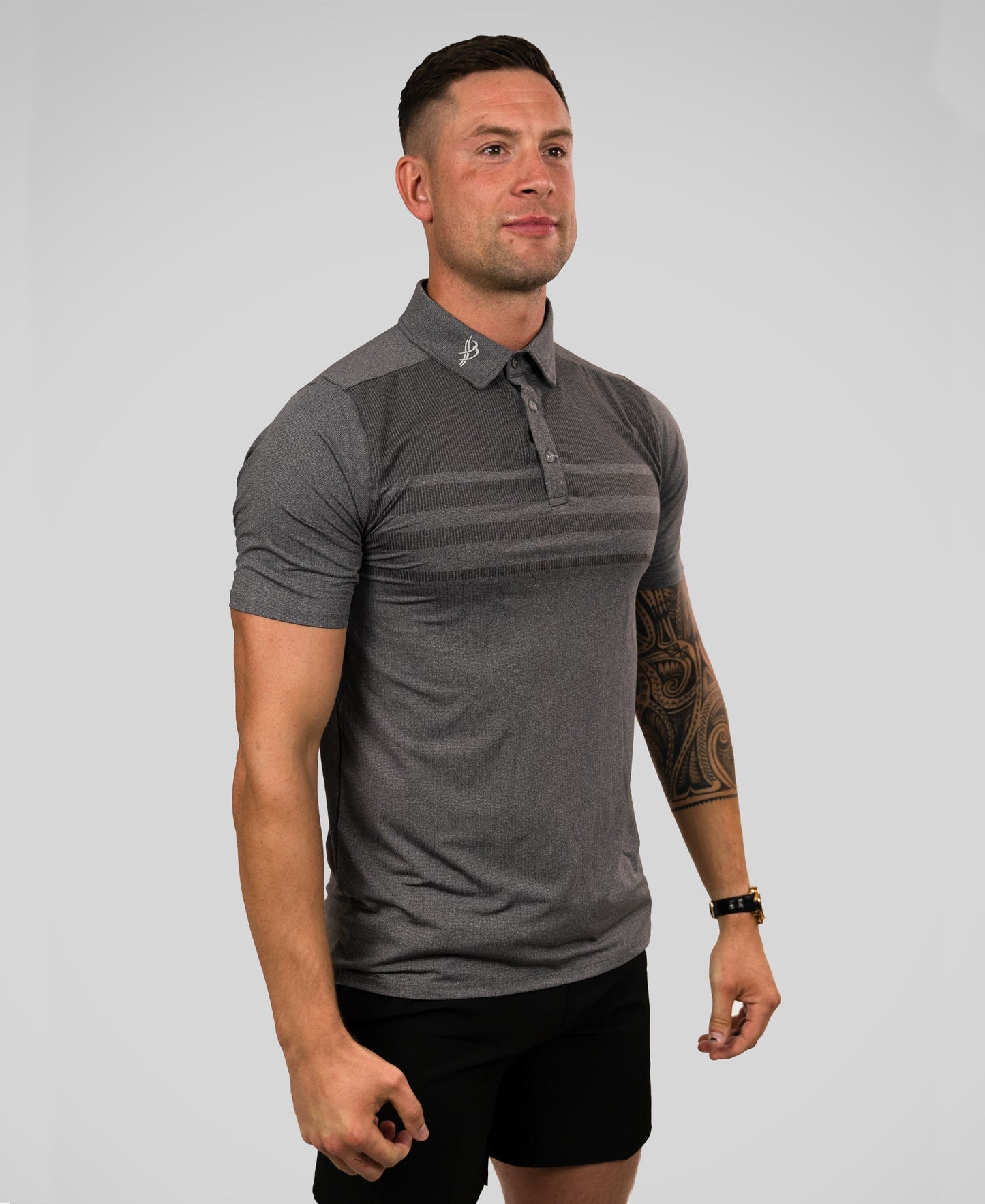 TACA Polo Shirt Grey