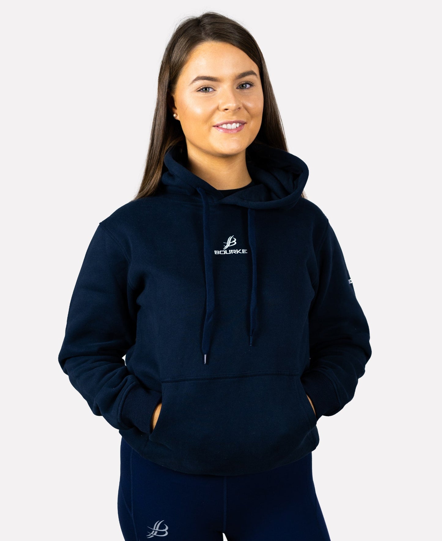 Suir Fleece hoody Navy