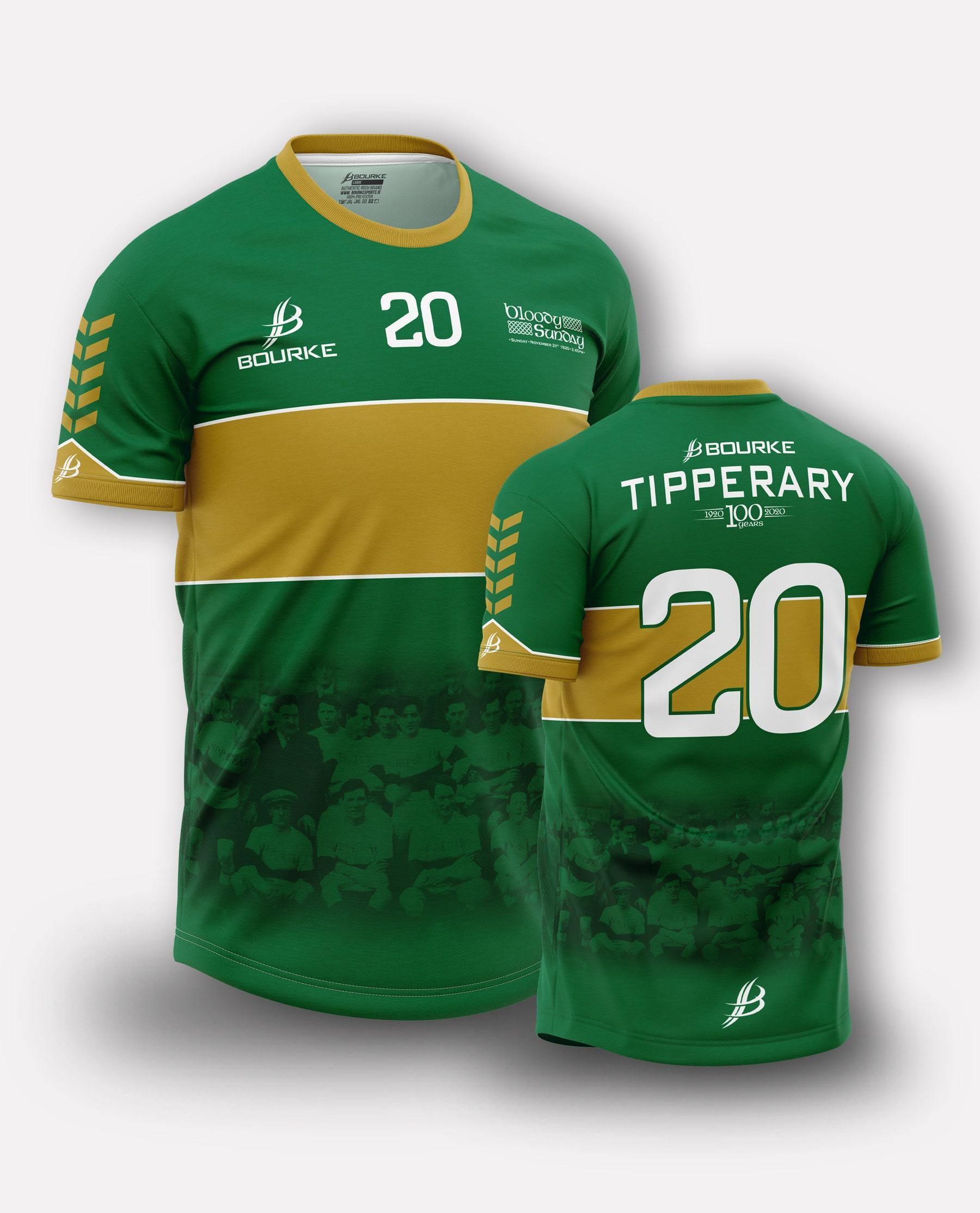 Tipperary 1920 Jersey (Green) - Bourke Sports