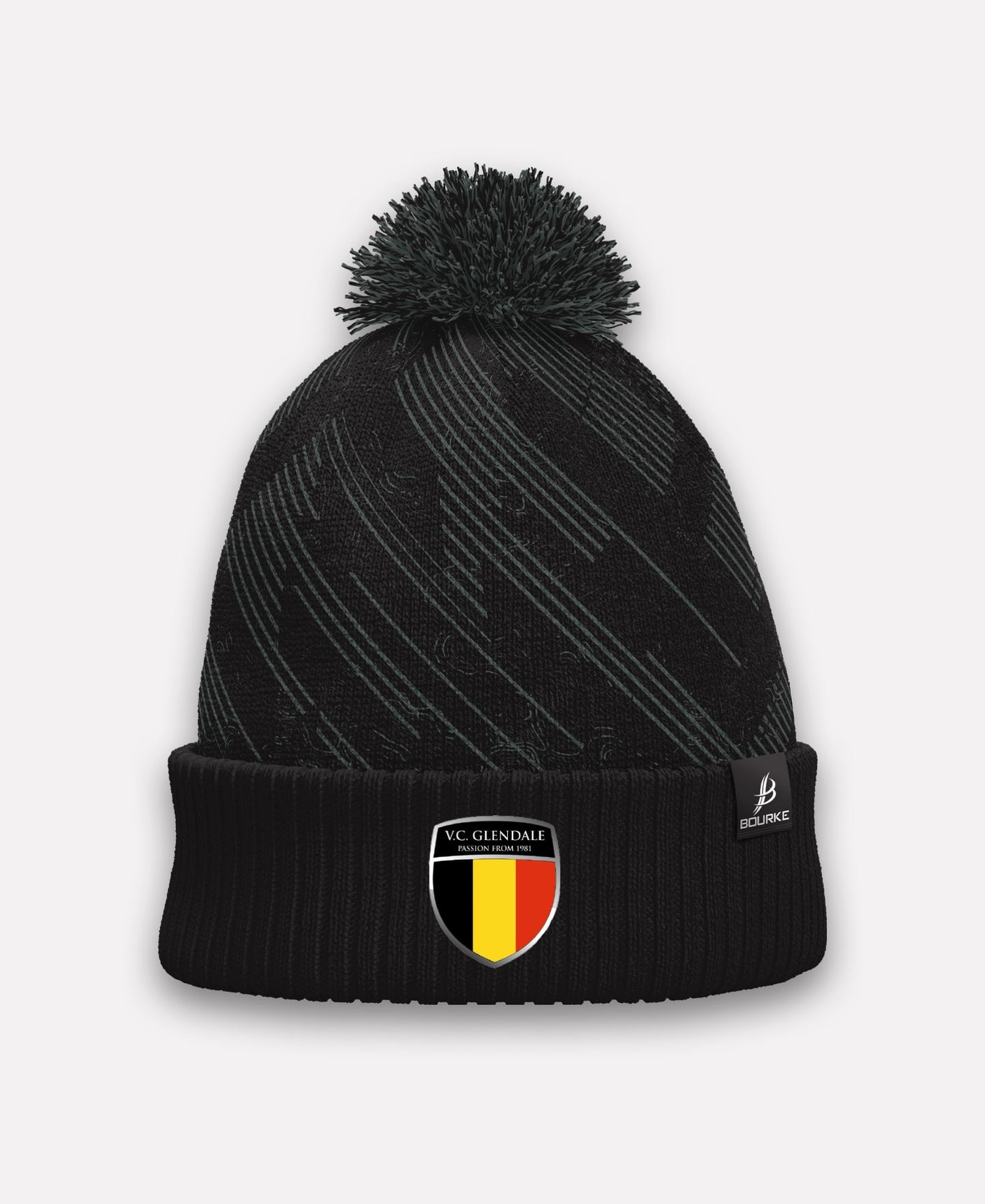 VC Glendale BARR Bobble Hat (Black/Grey)